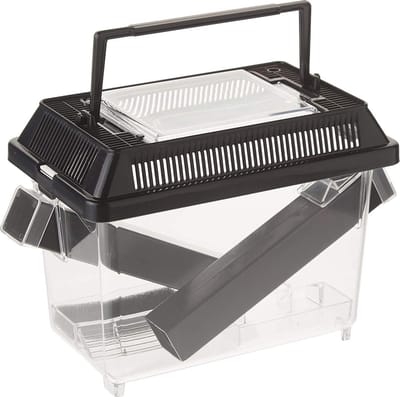 Exo Terra Cricket Pen S 3 Buizen En 2 Spons - Zwart - 20 x 15 x 12 cm