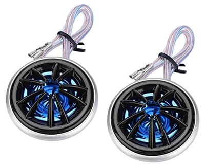 Dailygoody - Universele Tweeter Luidspreker - Auto Stereo - Super Power Audio - Zwart + Blauw - 150 W - Ideaal voor Car-Audiosystemen - Compact en Kra