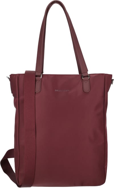 Enrico Benetti Caroline Shopper met 17 inch Laptopvak - Laptoptas - Burgundy