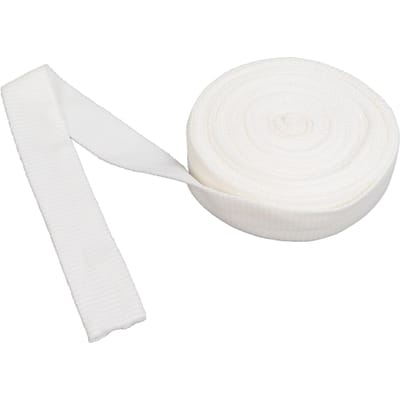 9# 10m10.9yd Zwachtelrol Zacht Elastisch Ademend Vervangbaar Zwachtelgaas voor Hoofd Kinderen white
