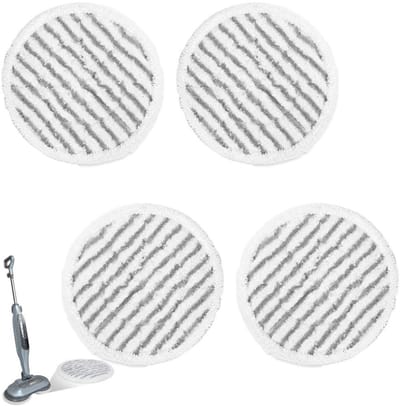 4 stuks -stoomreiniger vervangingspads voor Shark Series S7000 S7000AMZ S7001 S7001TGT en S7201 microvezel reiniger pads