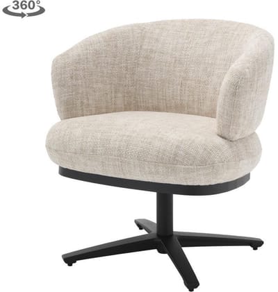 Tower Living - Perca lounge armstoel - off-white