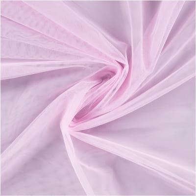 Zachte tule, metergoed - Babyroze