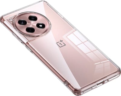 Coverup Hoesje - Geschikt voor OnePlus 12R Hoesje - Coverup Transparante Back Cover - Transparant