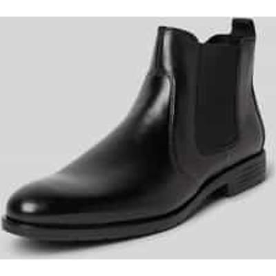 Chelsea boots van leer met treklus, model 'EEZY'