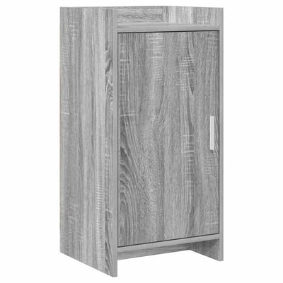 vidaXL - Dressoir - Grijs - Sonoma - 40 - x - 36 - x - 80 - cm - Bewerkt - hout