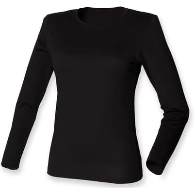 T-shirt stretch lange mouwen vrouw SF Clothing Feel Good