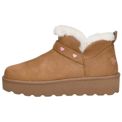 Skechers Glamslam Hi Meisjes Laarzen - Cognac - Maat 36