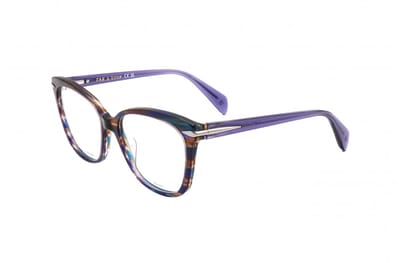 Rag & Bone RNB3077 Horn brown blue 54/17/140 WOMAN Brilmonturen
