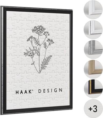 Puzzellijst Kailey - Barok frame fotolijst - Puzzels inlijsten - Op maat gemaakt - 55 x 78 cm