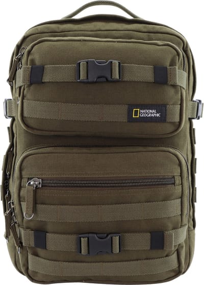 National Geographic Laptop Rugzak / Rugtas / Schooltas - 15 inch - Rocket - N09004 - Khaki - Khaki