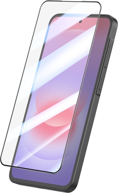 OEM Ultra Strong 45KG schermbeschermfolie voor Samsung Galaxy A37 5G, gehard glas, volledige lijm, 2.5D, zwart