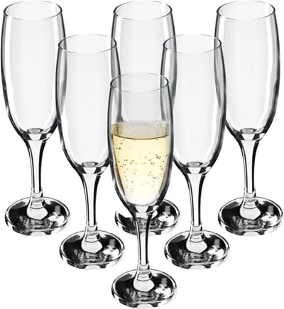 Lexium Cava Glazen - Prosecco Glazen - Cava Glas - Cavaglazen - Champagneglazen - Must Have Voor De Feestdagen