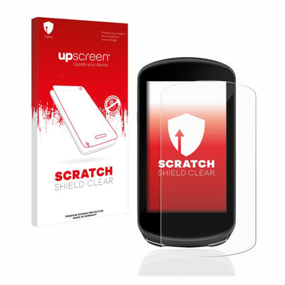 upscreen - Screenprotector voor Garmin Edge 1030 Plus - Folie Beschermfolie transparant