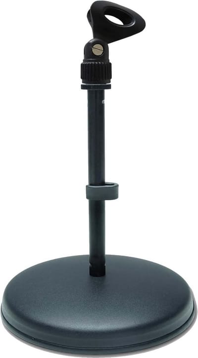 Tafelstatief microfoon met klem voor studio en podcast - 3/8 5/8 inch