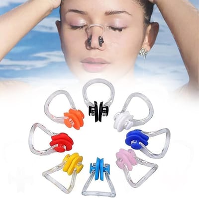 Swimming Nose Clip - Neusbescherming voor Zwemmen - Siliconen Neusbedekking - Neusklem voor Kinderen en Volwassenen Beginners