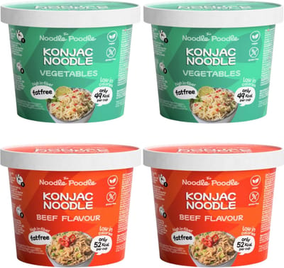 The Noodle Poodle | Mix | Konjac Noodles | 4 x 150g