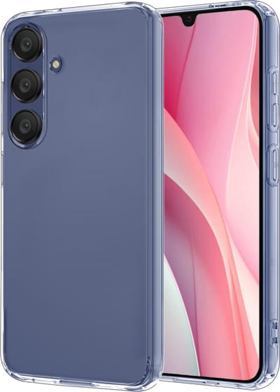Hoesje - Geschikt voor Samsung Galaxy A15 - Sterk & Shockproof - Hoes Cover - Siliconen Case - Transparant