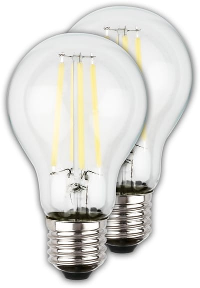 BRILONER - Ultra Efficient LED Lamp - 2 stuk - EEK A - E27 - Ø6cm