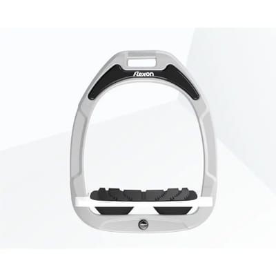 Ingelijste stijgbeugels Grip Wit/Wit/Zwart Flex-On Green Composite