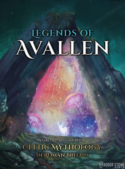 Legends of Avallen - Core Rulebook - Role Playing Game - Keltische Mythologie - Engelstalig