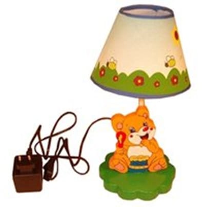 Playwood - houten kinderlamp beer - inclusief lamp