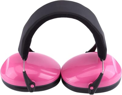 Kinder Gehoorbescherming - Oorkappen - Geluidsreductie - Opvouwbaar Ontwerp - 25dB NRR - Blauw Roze