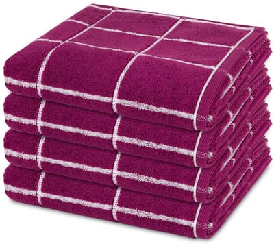 Ross Sonstiges 4 X handdoek - in set 4 pack Sensual Skin Karo