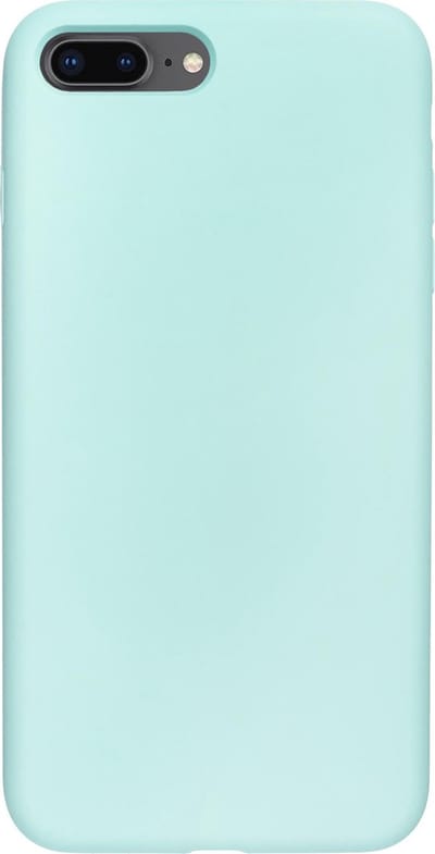 BMAX Siliconen hard case hoesje geschikt voor iPhone 7 Plus / Hard Cover / Beschermhoesje / Telefoonhoesje / Hard case / Telefoonbescherming - Turquoise