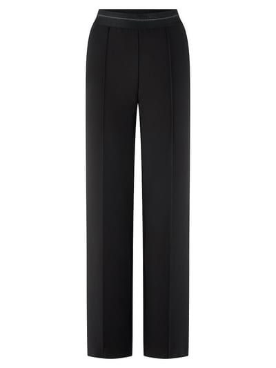 Broek pasvorm Regular Fit Van Fadenmeister Berlin zwart
