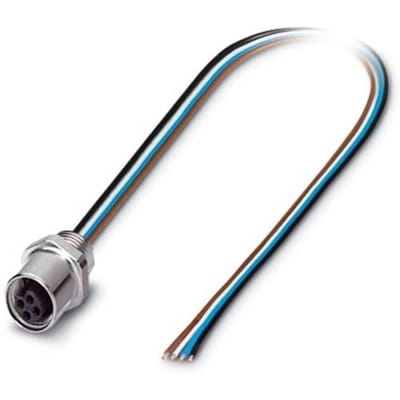 Phoenix Contact 1530618 Sensor/actuator inbouwconnector M5 Aantal polen (sensoren): 4 Bus, inbouw 0.50 m 1 stuk(s)