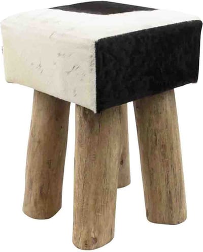 kruk koe zwart vierkant 45cm