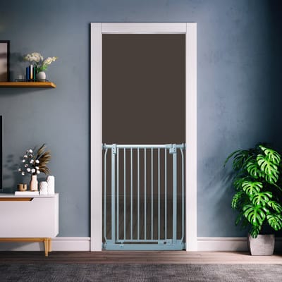 Bettacare Hoog Hondenhek Elite, 98cm - 107cm, Mat Grijs, Hoog 96.8cm