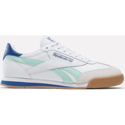 Reebok - maat 44 - CAMPIO XT Wit - Blauw - GLITCHAQUA Heren Sneakers - Wit - Blauw