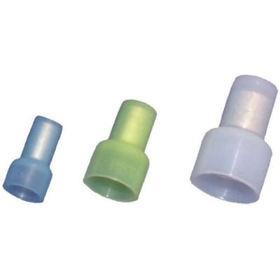 Weidmüller 1491580000 Eindconnector Incl. doorverbinder 1.5 mm² 2.5 mm² Volledig geïsoleerd Blauw (transparant) 100 stuk(s) Piece