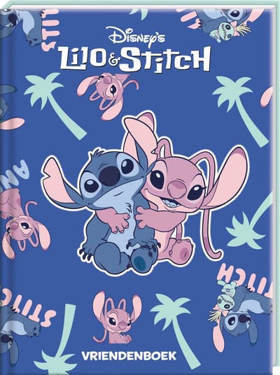 Lilo & Stitch vriendenboekje - invulboek voor kinderen met vrolijke print - ruimte voor vriendjes en herinneringen - inclusief vragen en tekenpagina's - ideaal voor school en feestjes - stimuleert creativiteit en sociale interactie