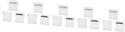 Waszakken Set - Beschermende Netten - Delicaat Wassen - Ademend Polyester - 15 Stuks - Grijs