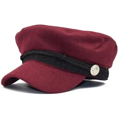 Mode Dames Heren Lente Herfst Zeeman Zwart Dames Baret Top Kapiteinspet Reizen Achthoekige Hoed One Size black