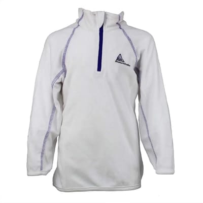 Microfleece sweatshirt met halve rits voor meisjes Peak Mountain Fafine