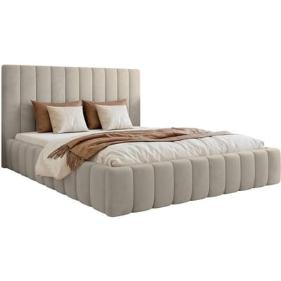 Bedframe Flores velvet 180x200 met opbergruimte | NADUVI Collection