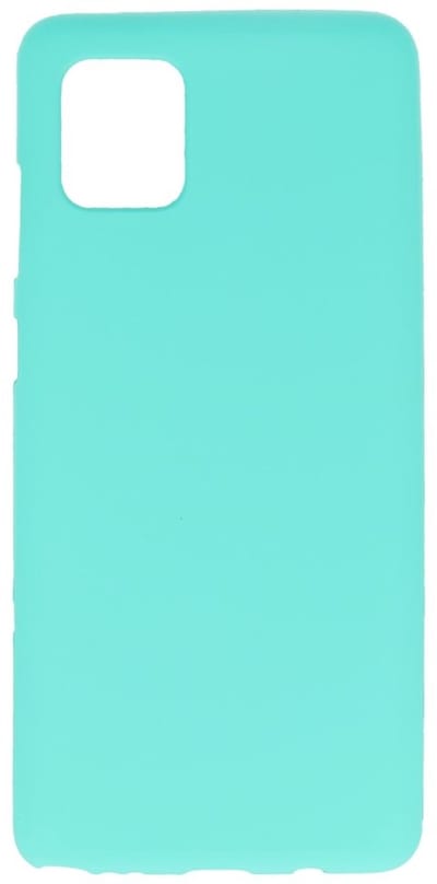 Hoesje Geschikt voor de Samsung Galaxy Note 10 Lite - Backcover Color Telefoonhoesje - Turquoise
