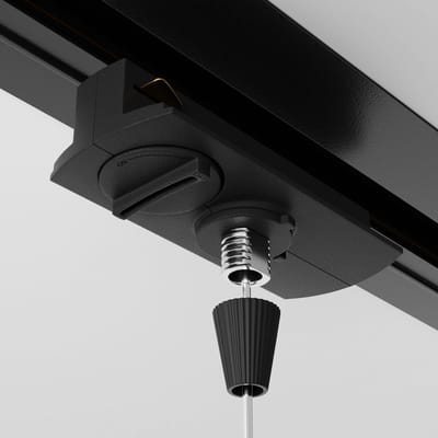 Maytoni Unity connector hanger 1-fase railsysteem zwart
