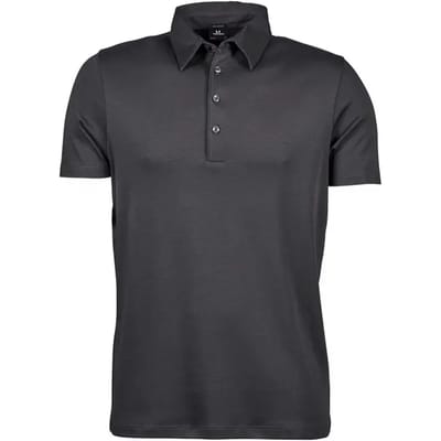 Tee Jays - Men´s Pima Cotton Polo - Dark Grey (Solid) - S