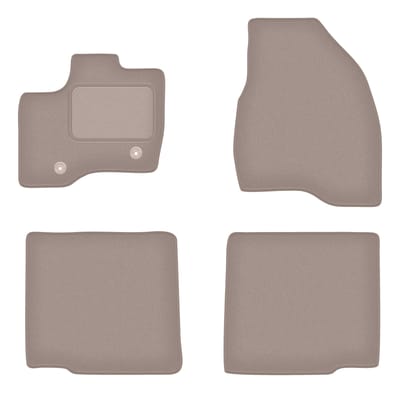 Beige veloursmatten voor: Ford Explorer small driver (0)