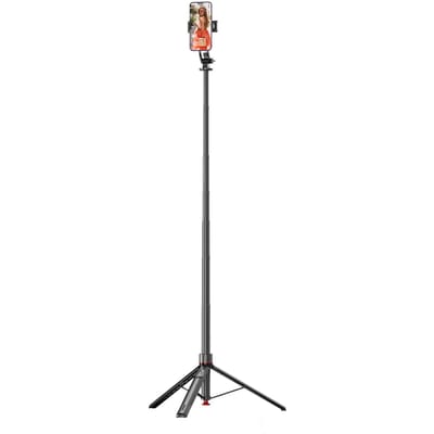 69.3 Uitschuifbare Selfiestick met Afstandsbediening Automatische Opening Reisstatief voor Mobiele Telefoon 360 graden Rotatie