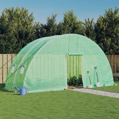 Tuinkas met Stalen Frame - Kweekkas Plantenkas - Planten Beschermen - UV-bestendige PE-hoes - 6 x 2 x 2.85 m