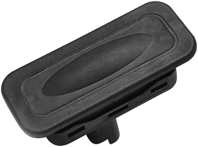 Dailygoods - Auto achterklepschakelaar - Kofferbak Ontgrendeling - Zwart - Knop voor Kofferbakdeuren - Universeel - Geschikt voor diverse voertuigen