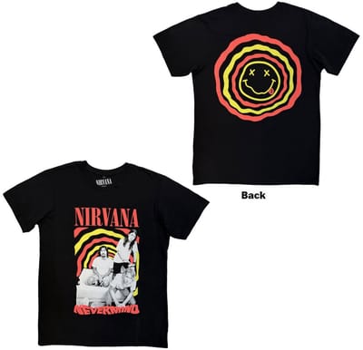 Nirvana - Nevermind Bath Tub Heren Tshirt - M - Zwart