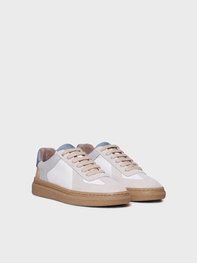 Damessneakers van suède en leer | ATRIA