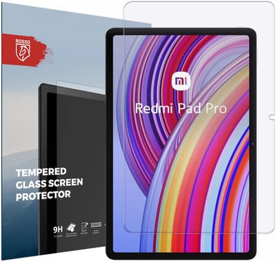 Rosso Screen Protector Geschikt voor Xiaomi Redmi Pad Pro / Poco Pad | Beschermlaag | Glasplaatje | 9H Tempered Glass | Gehard Glas | Beschermglas